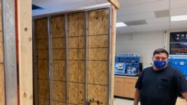 Joseph Wolfe teaches electrical work, construction and engineering at Edison Academy, a career training high school in Fairfax County, Virginia.