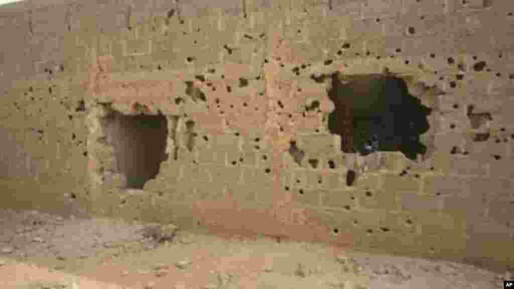 Hotunan gidan da ake kyautata zaton Kungiyar Boko Haram tana amfani da shi wajen harhada boma bomai.