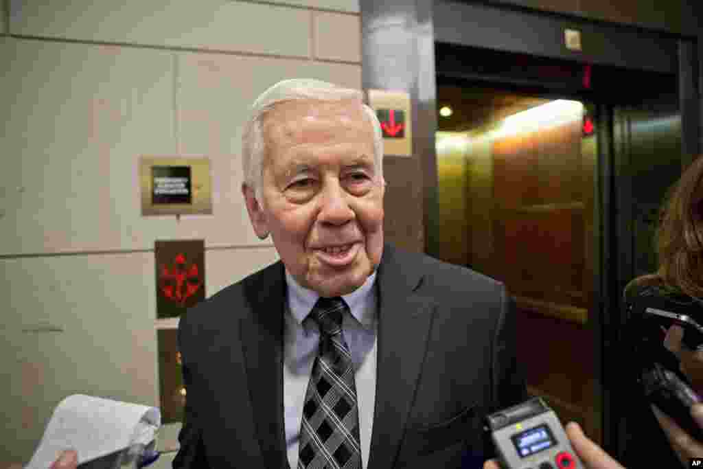 Senator dari negara bagian Indiana Richard Lugar.