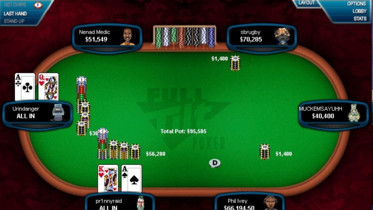 online poker betting