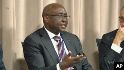 Current head of the African Development Bank, Donald Kaberuka.