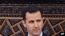 Syrian President Bashar al-Assad, addresses the Parliament, in Damascus, Syria, March 30, 2011 (file photo).