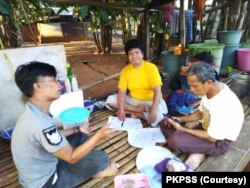Pendataan orang yang pernah mengalami kusta oleh PKPSS, Makassar. (Foto: Courtesy/PKPSS)
