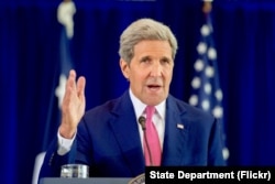 FILE - U.S. Secretary of State John Kerry.