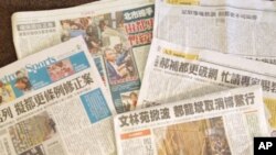 台灣媒體密集報道台北士林文林苑王家住宅強拆事件
