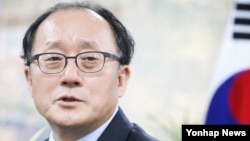 한국의 대통령 직속기구인 민주평화통일자문회의 유호열 수석부의장.
