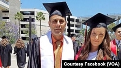 Resa "Robin" Shahini graduated from San Diego State University in May 2016 with a bachelor's degree in international conflict resolution and planned to pursue a graduate degree. He was arrested in July 2016 in Iran, where he traveled to visit relatives, and sentenced to 18 years in prison.