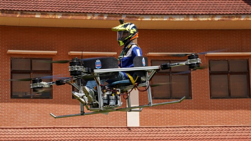 Cambodian Students Build Drone