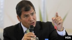 El presidente ecuatoriano finalizará su mandato el 24 de mayo de 2013.