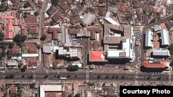 FILE - Kefyalew Tefera initially was held at Maekelawi, the main federal police and detention center in Addis Ababa, Ethiopia. Rights groups had denounced detainees' treatment there. The center was closed in April. (©DigitalGlobe 2013 / Source: Google Earth)