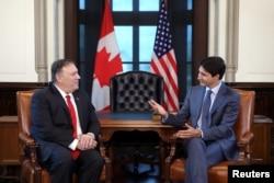 El eventual retorna de la democracia en Venezuela es parte de la agenda de Mike Pompeo en Canadá.