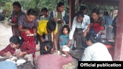 ရခိုင္ဒုကၡသည္မ်ား (သတင္းဓါတ္ပံု - Rakhine Ethnics Congress)