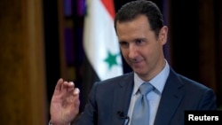 Tổng thống Syria Bashar al-Assad bác bỏ các cáo buộc quân đội Syria sử dụng võ khí hóa học 