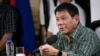 Philippines President 'Not Afraid of Human Rights Concerns'