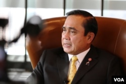 VOA Thai Interviews Thai Prime Minister