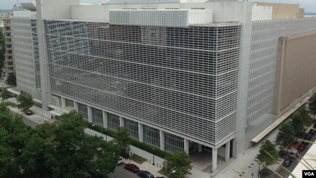 世界銀行在華盛頓的總部大樓(資料照)