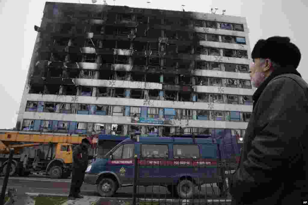 Checheniston markazi Grozniyda portlash