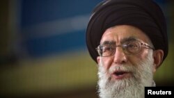 伊朗精神领袖阿亚图拉哈梅内伊（资料照片）。