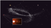 卡普坦星和它的恒星可能来自已经融入银河系的一个较小的星系。(照片由加州大学提供）