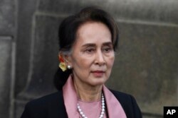 FILE - Myanmar's Aung San Suu Kyi (AP Foto/Peter Dejong, Archivo).