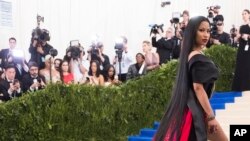 Nicki Minaj, New York, le 1er mai 2017.