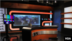 Studio 47 customized for VOA Persian's show "Last Page"