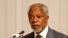 Kofi Annan met en garde contre "la démission des dirigeants" face au problèmes du monde