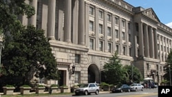 미국 워싱턴의 상무부 건물 (자료사진)