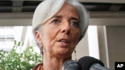 Christine Lagarde, directrice du FMI