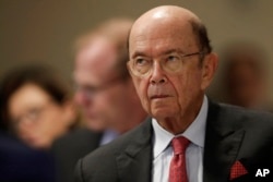 រូប​ឯកសារ៖ លោក Wilbur Ross​ រដ្ឋ​មន្រ្តី​ក្រសួង​ពាណិជ្ជកម្ម​អាមេរិក​។