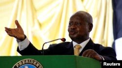 Perezida wa Uganda Yoweri Kaguta Museveni 