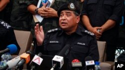 Malaysian National Police Chief Khalid Abu Bakar.