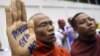 Buddhist Protesters Greet UN Rights Expert in Western Burma