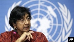 លោក​ស្រី​ Navi​ Pillay​ មេ​អង្គការ​សិទ្ធិ​មនុស្ស​របស់​អ.ស.ប.​ប។