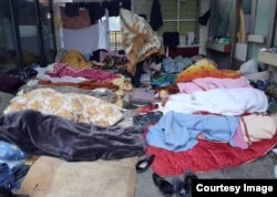Migranti u Tuzli (Fotografija preuzeta od BIRN BiH)