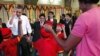 奥巴马和印度学生跳舞欢庆光明节