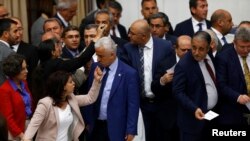 Les pro-kurdes du parti d'opposition HDP à Ankara, en Turquie, le 20 mai 2016.