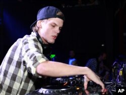 FILE - Avicii performs at Park City Live.