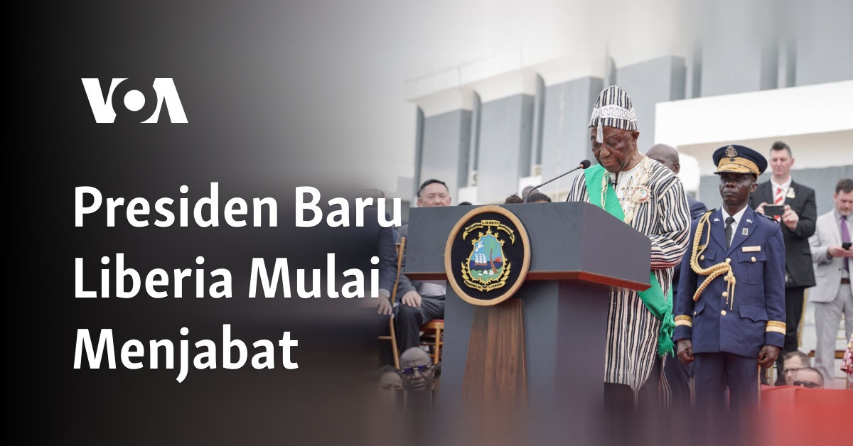 Presiden Baru Liberia Mulai Menjabat