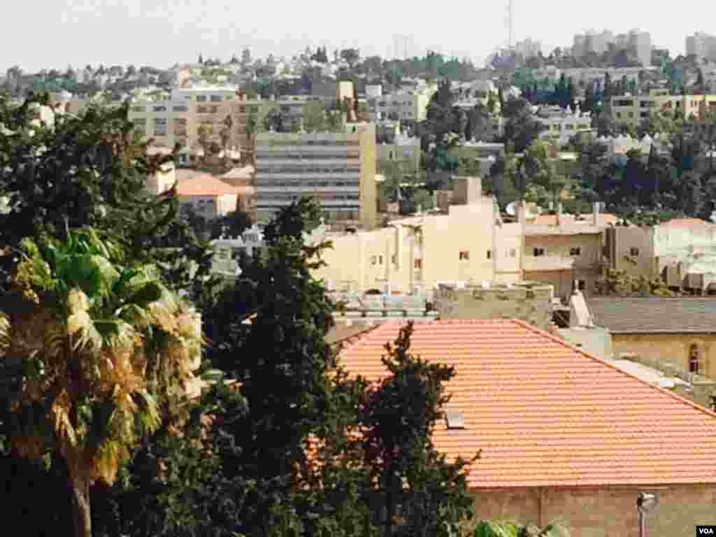 چشم انداز شهر اورشلیم اسرائیل