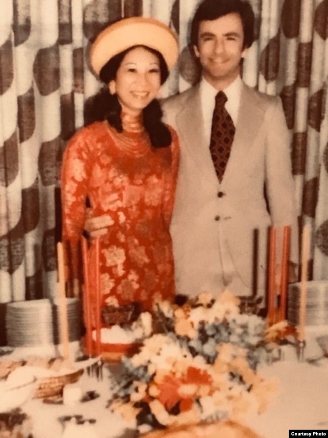 Lễ cưới của Jackie Bông và Lacy Wright, Washington D.C., 1976.