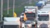 Tài xế xe tải Pháp tham gia biểu tình phản đối cải cách hưu trí