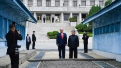 صدر ڈونلڈ ٹرمپ نے گزشتہ برس جنوبی کوریا کے دورے کے موقع پر سرحد عبور کر کے شمالی کوریا کے سربراہ سے ملاقات کی تھی۔
