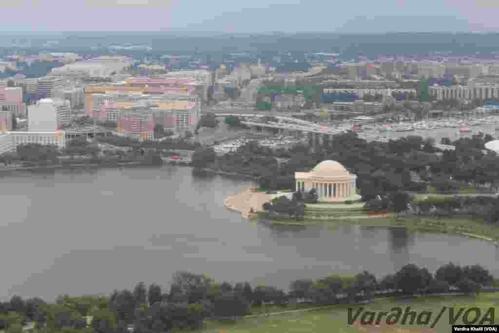 واشنگٹن ڈی سی کا فضائی منظر