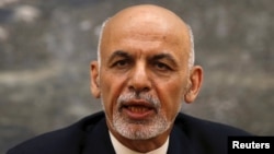 FILE - Afghan President Ashraf Ghani. 