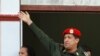 هوگو چاوز برای هزاران نفر از حامیانش سخنرانی کرد