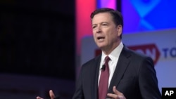 Giám đốc FBI James Comey, hình chụp hôm 8/5/17