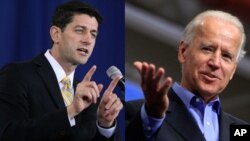 El republicano Paul Ryan y el demócrata Joe Biden se medirán en un debate sobre política nacional e internacional.