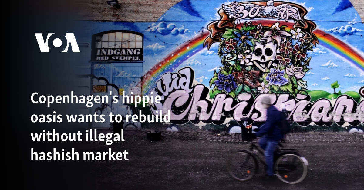 Copenhagen's hippie oasis wants to rebuild without illegal hashish market