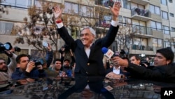 El expresidente Sebastián Piñera, de la coalición Chile Vamos, obtuvo casi 730.672 votos, el 57% al cómputo del 95,5% de las mesas.